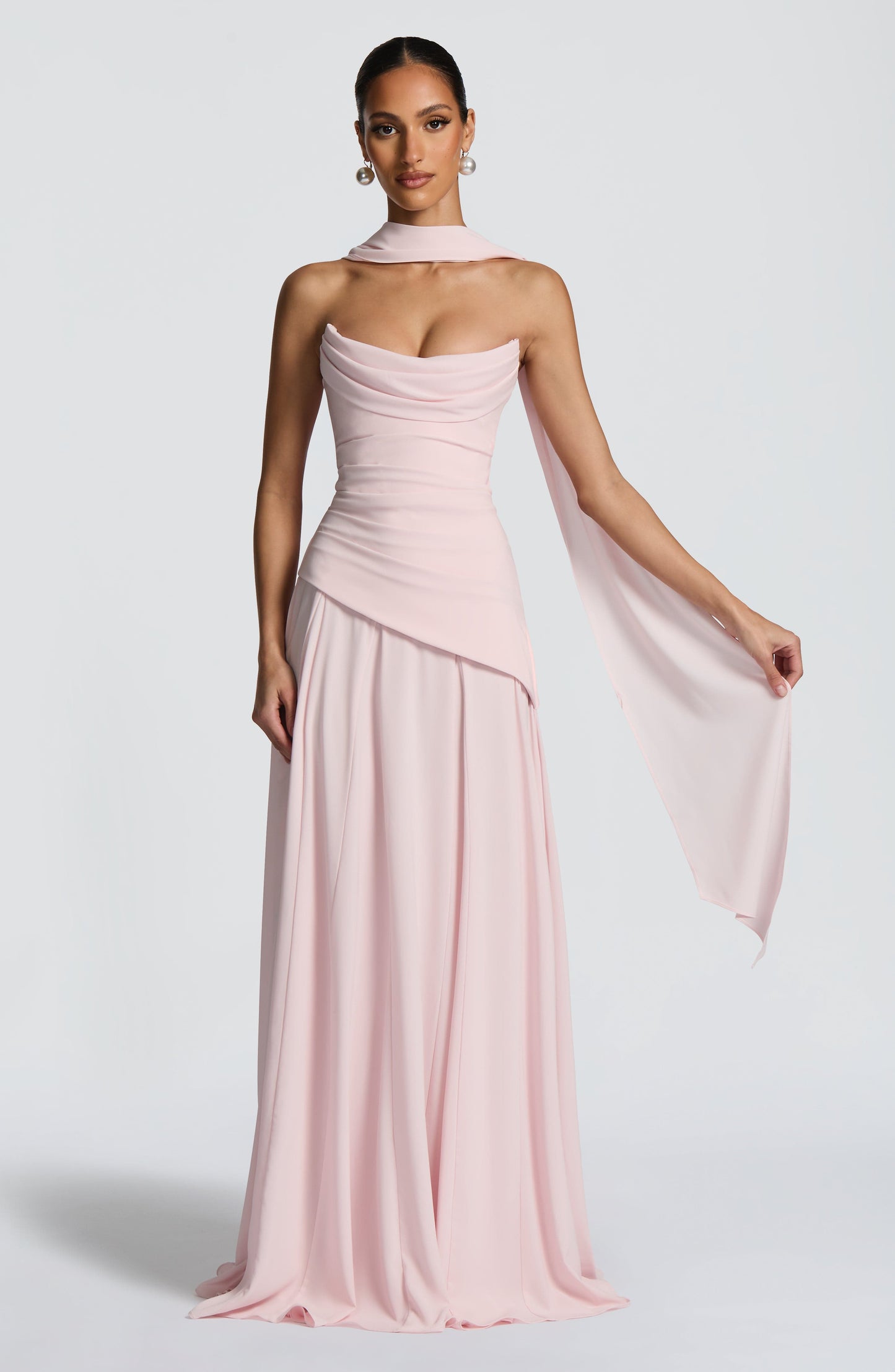 Mila Scarf - Blush